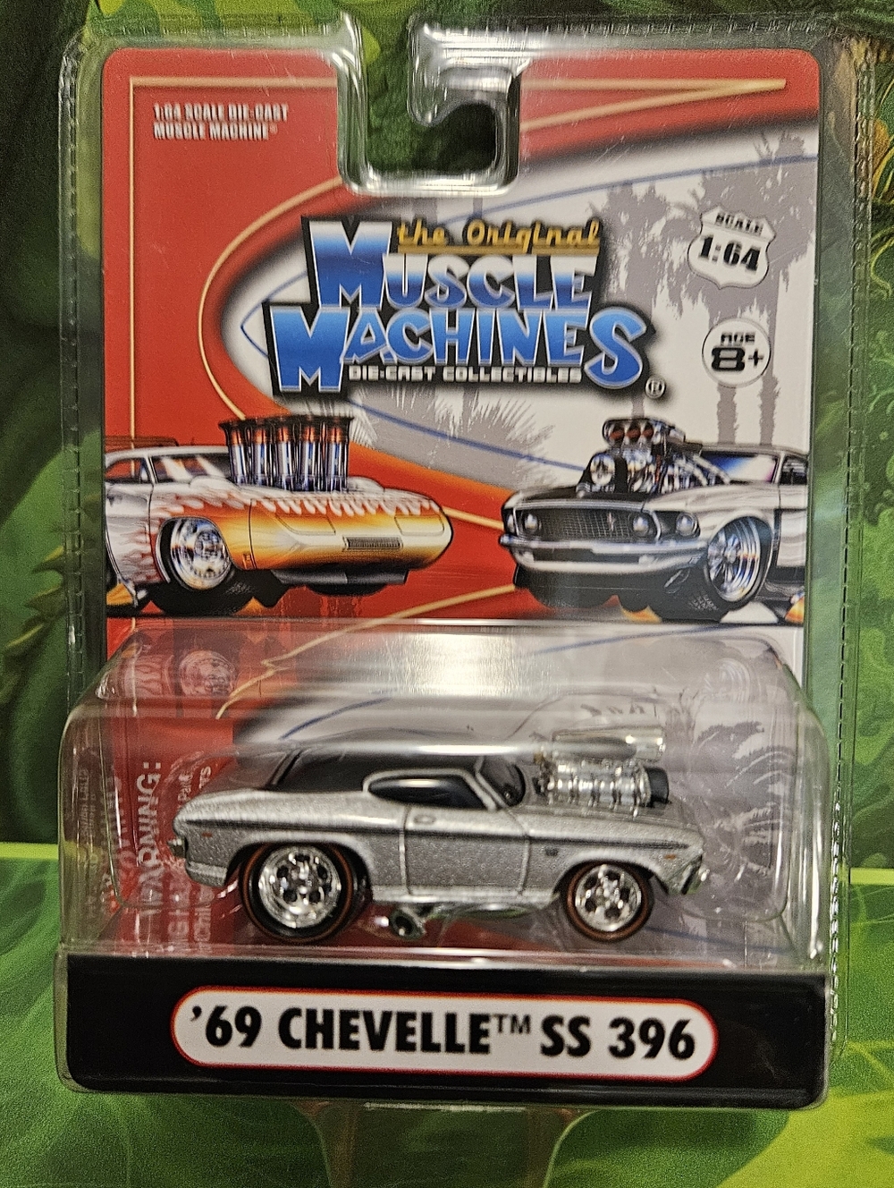 Vintage Muscle Machines '69 Chevelle SS 396 - Silver